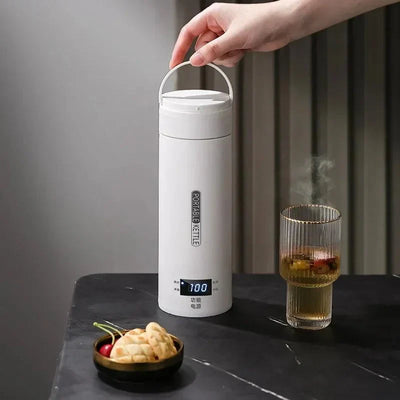 Stay Warm Anywhere: The Ultimate 500ml Portable Electric Kettle