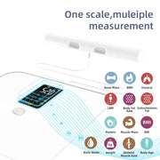 Smart Bioimpedance Scale 2023 New Highly Accurate Digital Display Body Fat Scale Body Composition Analyzer Smart Weight Scale