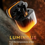 Luminous In-Ear Headset Quicksand Active Noise Cancellation Wireless Bluetooth Headset Low Latency Gaming Headset