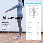 Smart Bioimpedance Scale 2023 New Highly Accurate Digital Display Body Fat Scale Body Composition Analyzer Smart Weight Scale